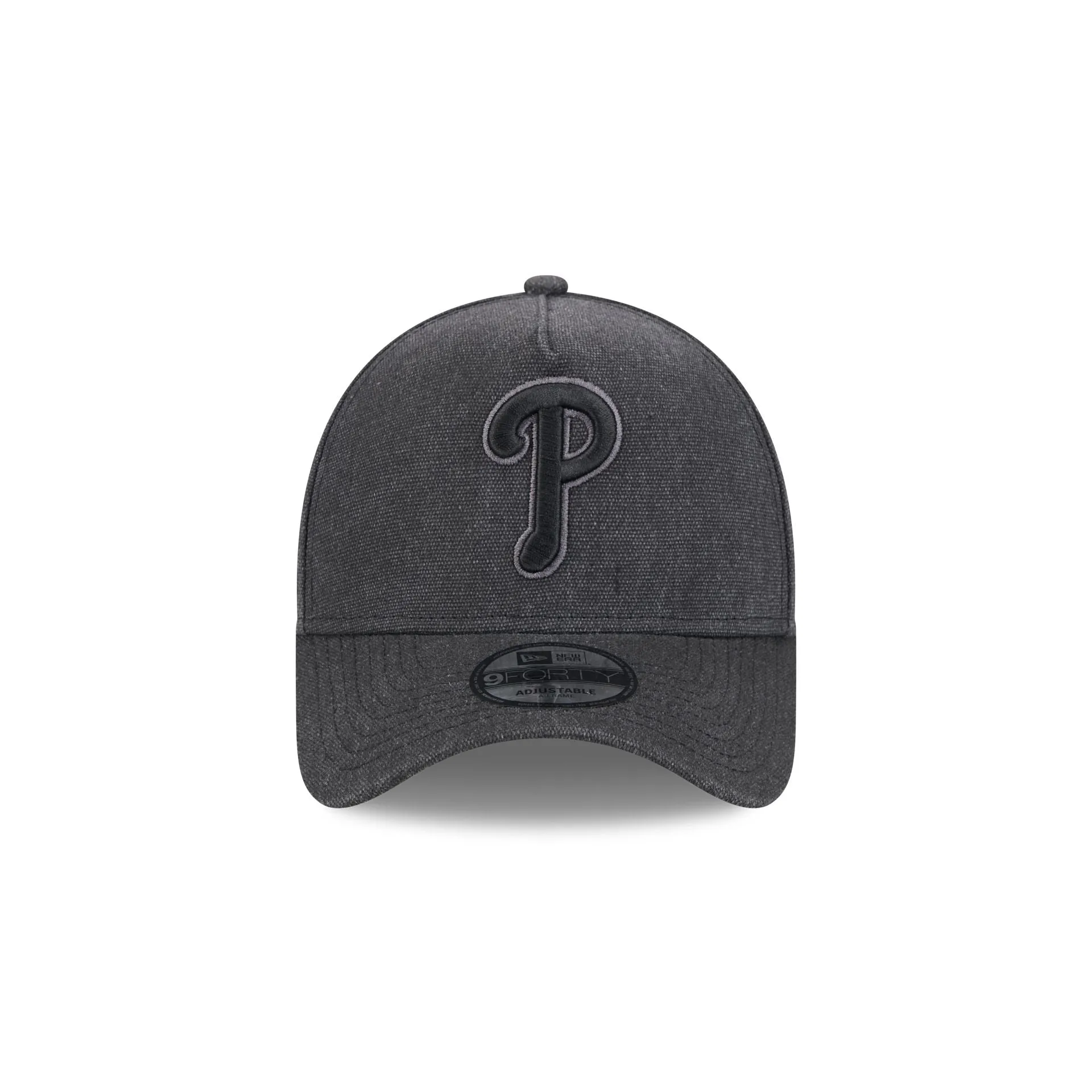 Philadelphia Phillies Logo Essentials Black 9FORTY A-Frame Snapback Hat sold by New Era product image thumbnail 2