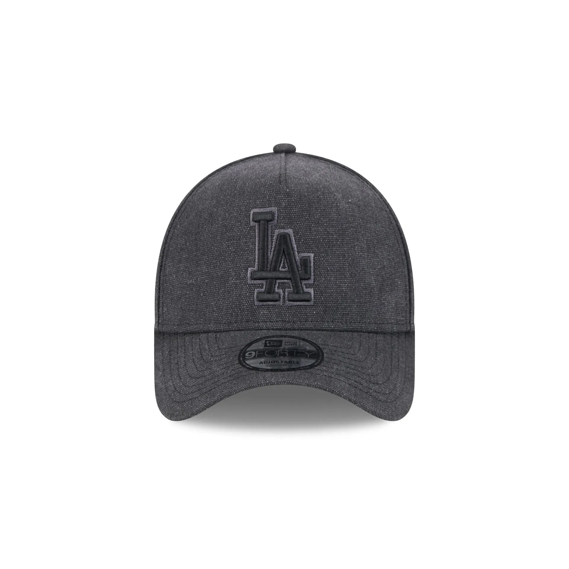 Los Angeles Dodgers Logo Essentials Black 9FORTY A-Frame Snapback Hat sold by New Era product image thumbnail 2