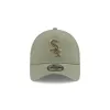 Chicago White Sox Logo Essentials Olive 9FORTY A-Frame Snapback Hat sold by New Era