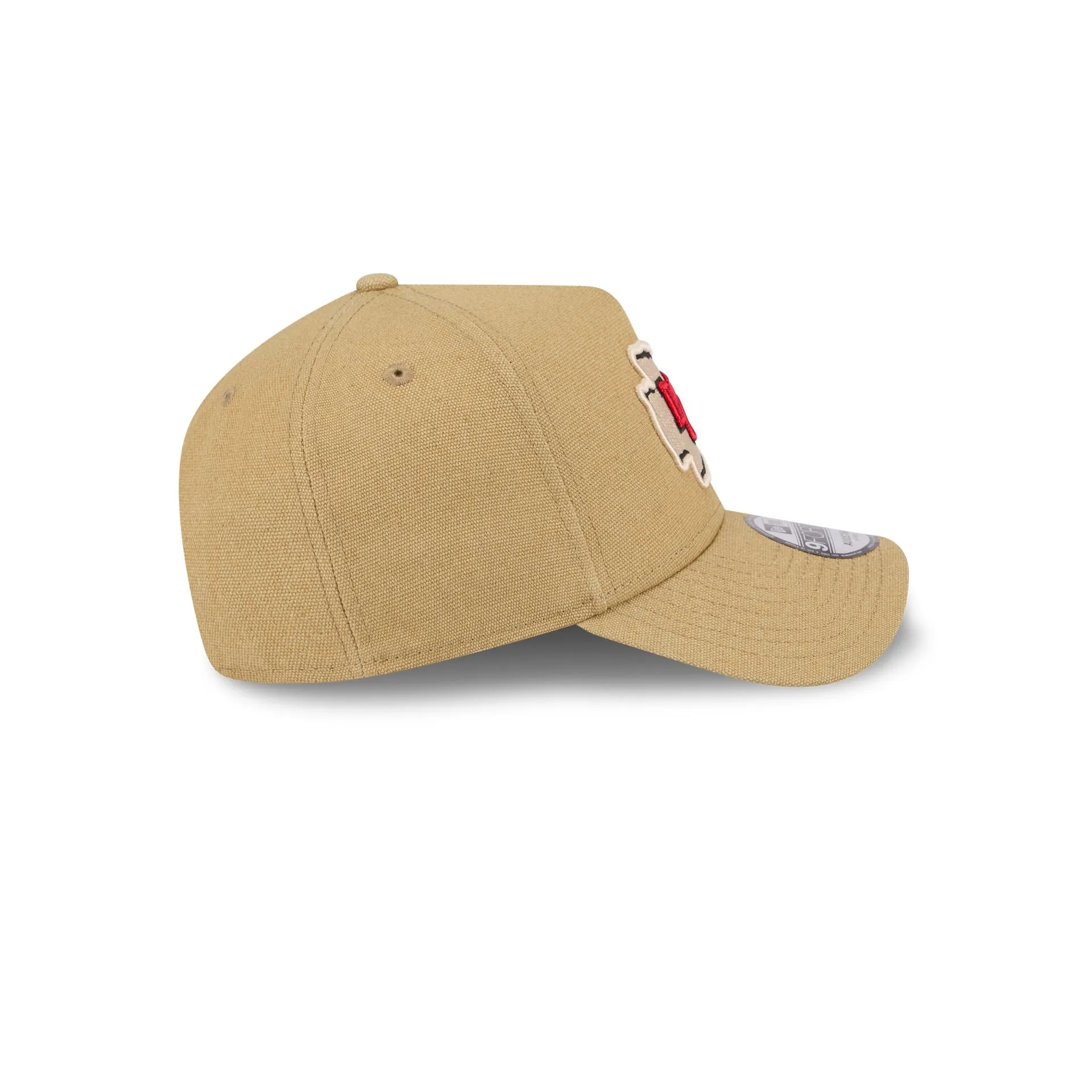 Kansas City Chiefs Logo Essentials Khaki 9FORTY A-Frame Snapback Hat sold by New Era product image thumbnail 5
