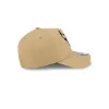 Chicago Bulls Logo Essentials Khaki 9FORTY A-Frame Snapback Hat sold by New Era