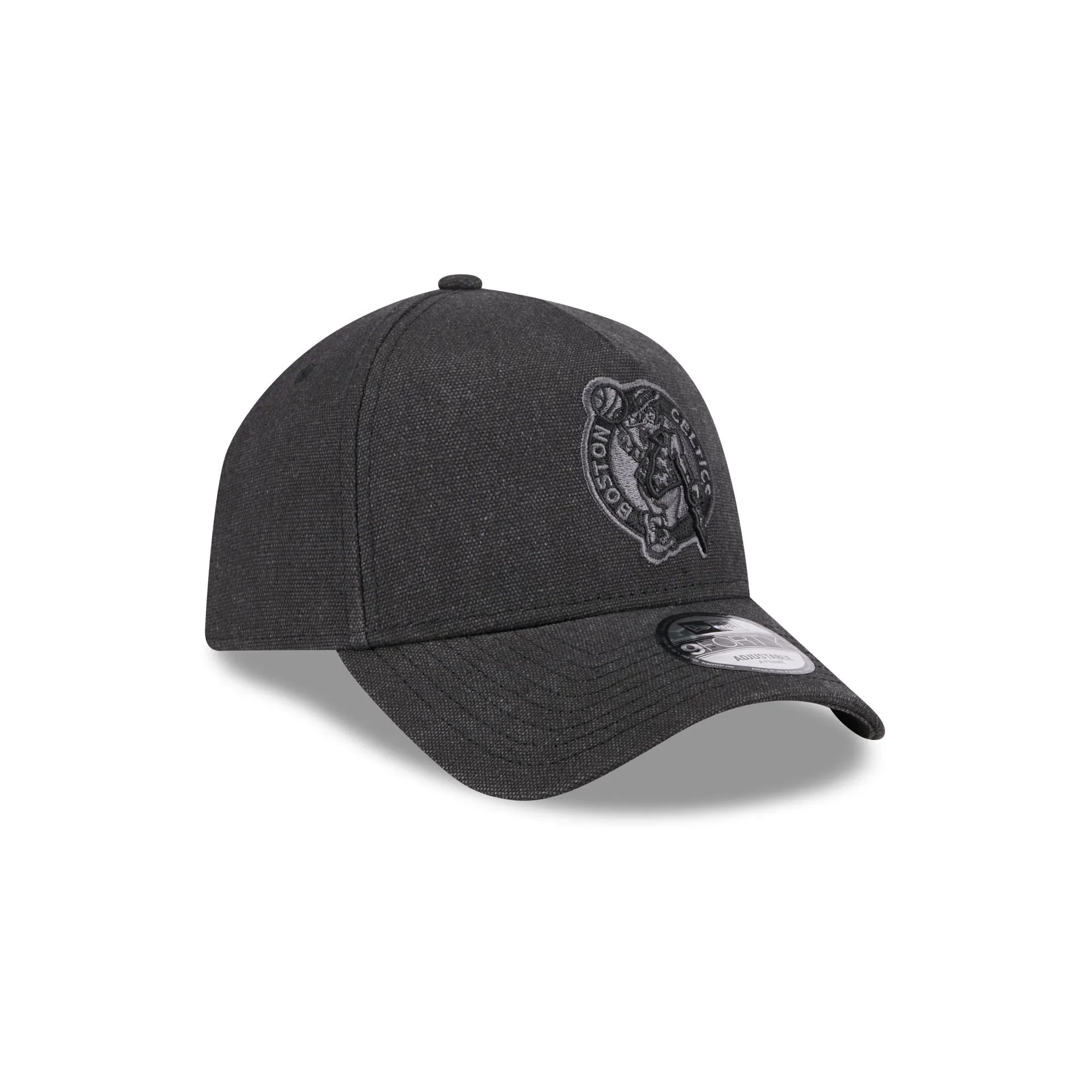 Boston Celtics Logo Essentials Black 9FORTY A-Frame Snapback Hat sold by New Era product image thumbnail 3