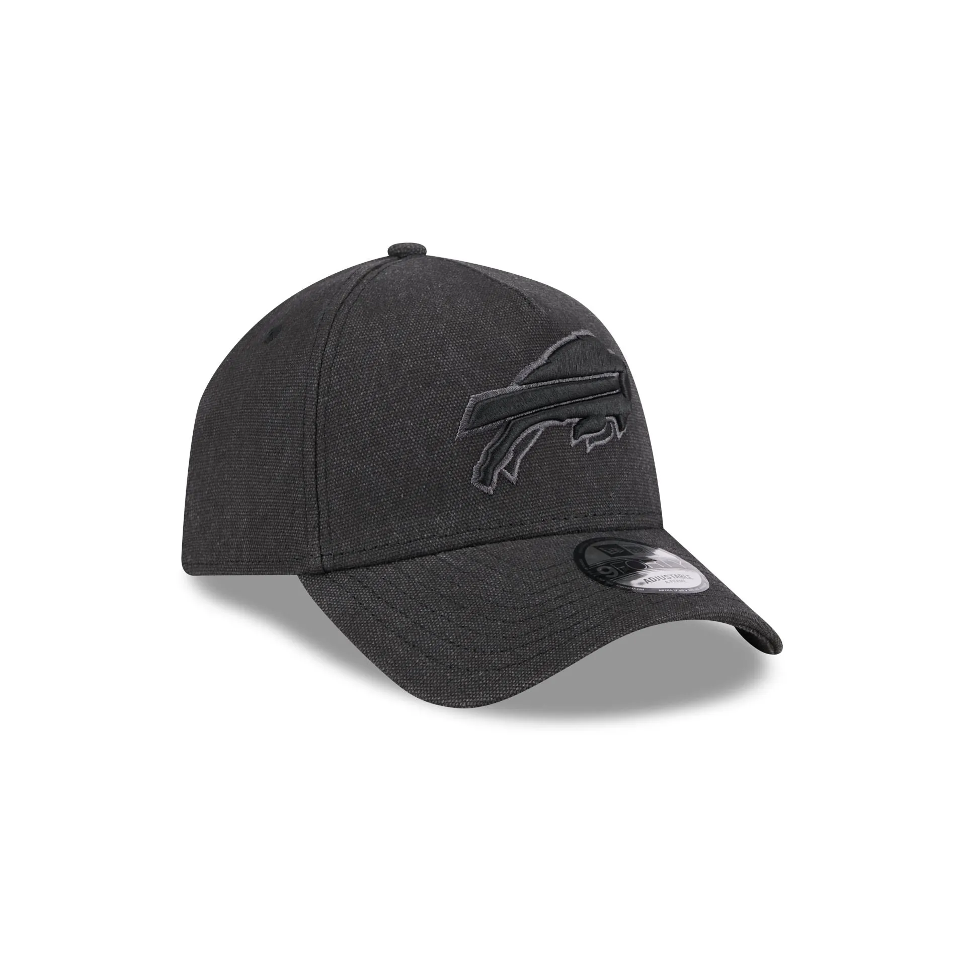 Buffalo Bills Logo Essentials Black 9FORTY A-Frame Snapback Hat sold by New Era product image thumbnail 3