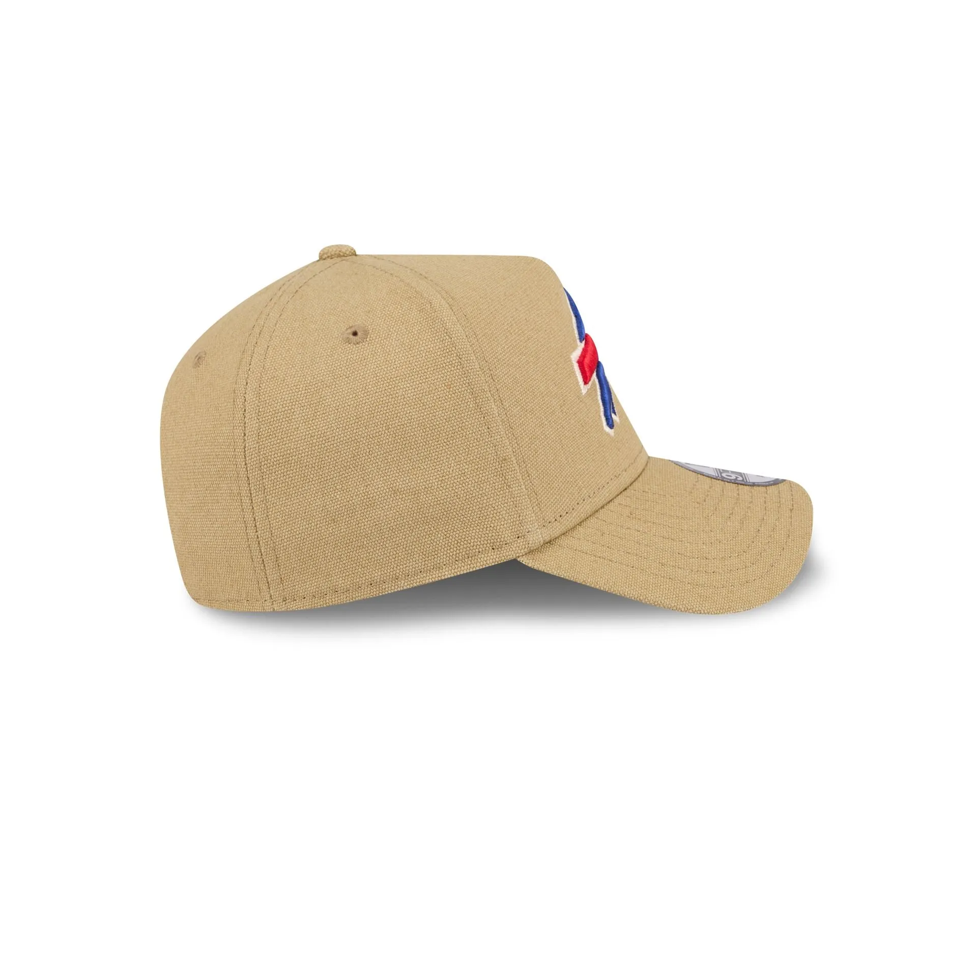 Buffalo Bills Logo Essentials Khaki 9FORTY A-Frame Snapback Hat sold by New Era product image thumbnail 5