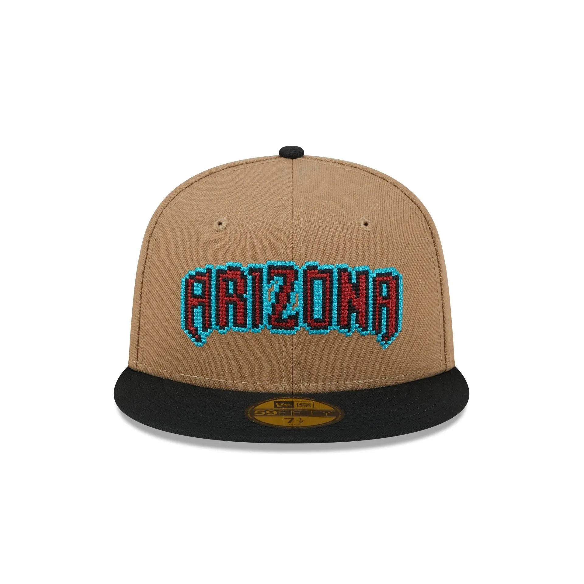 Arizona Diamondbacks Classic 8-Bit Wordmark 59FIFTY Fitted Hat sold by New Era product image thumbnail 2