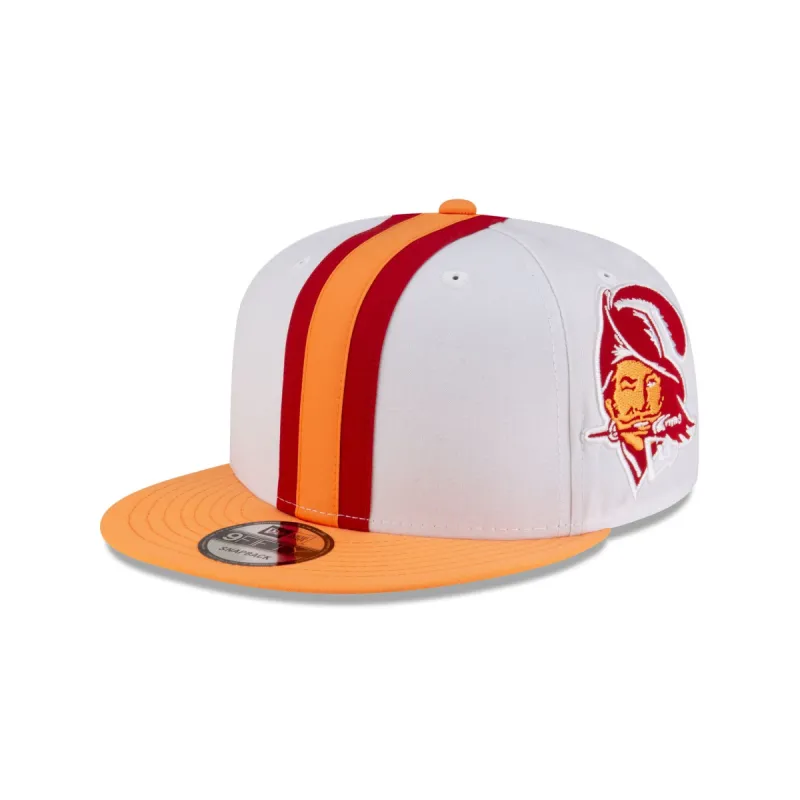 Tampa Bay Buccaneers Historic Helmet Pack 9FIFTY Snapback Hat sold by New Era