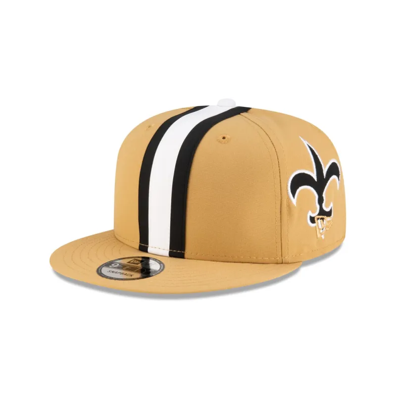 New Orleans Saints Historic Helmet Pack 9FIFTY Snapback Hat sold by New Era