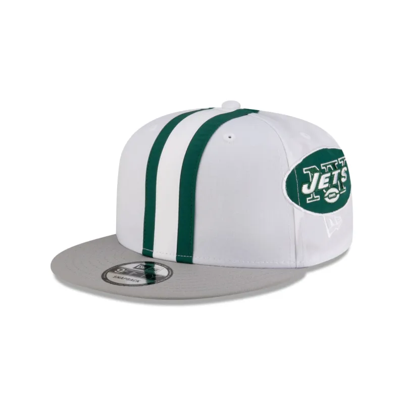 New York Jets Historic Helmet Pack 9FIFTY Snapback Hat sold by New Era
