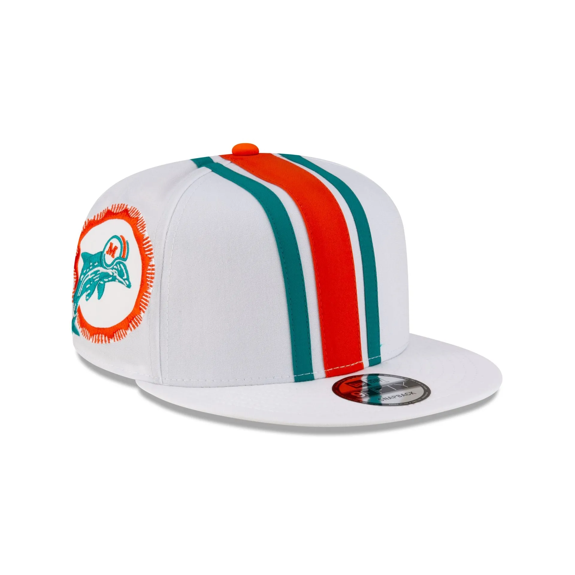 Miami Dolphins Historic Helmet Pack 9FIFTY Snapback Hat sold by New Era product image thumbnail 3