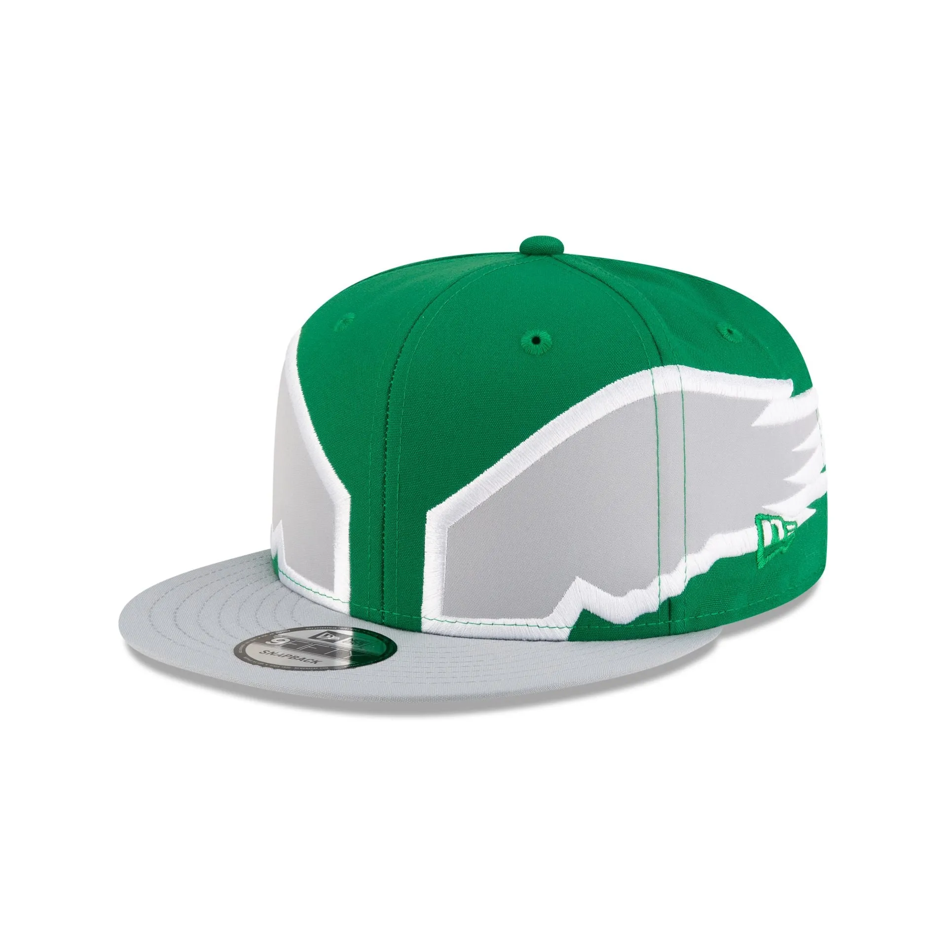 Philadelphia Eagles Historic Helmet Pack 9FIFTY Snapback Hat sold by New Era