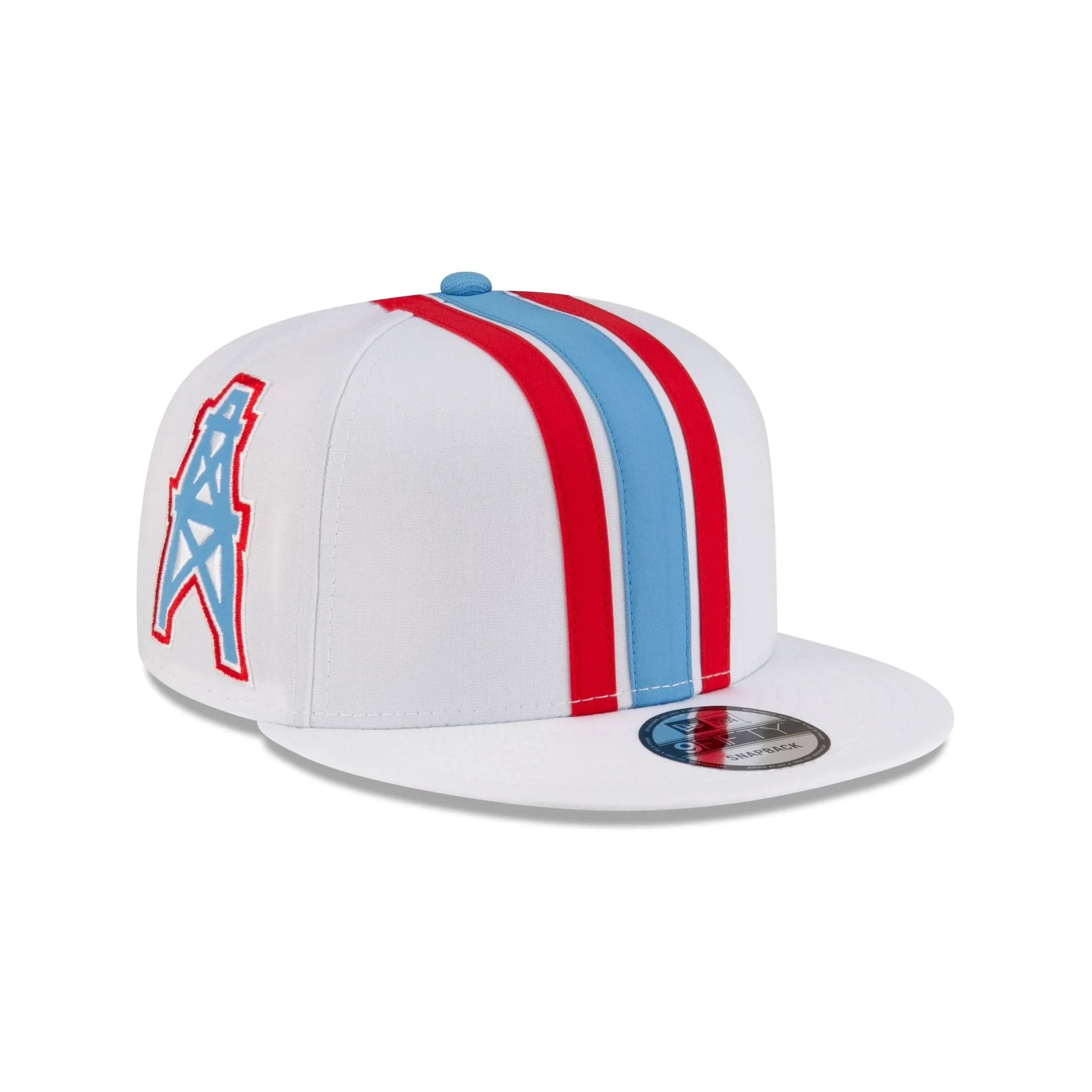 Oilers Historic Helmet Pack 9FIFTY Snapback Hat sold by New Era product image thumbnail 3