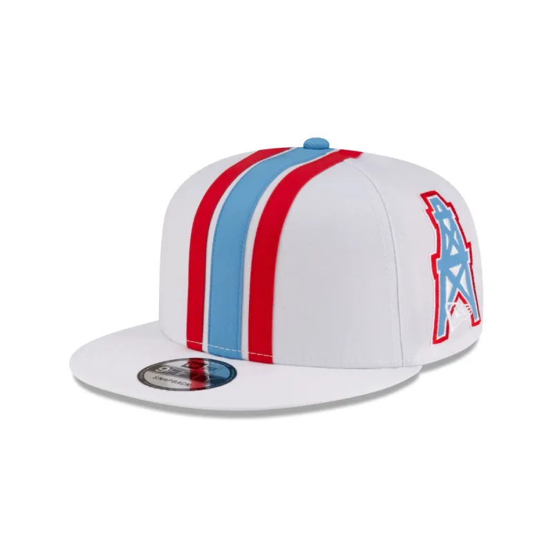 Oilers Historic Helmet Pack 9FIFTY Snapback Hat sold by New Era