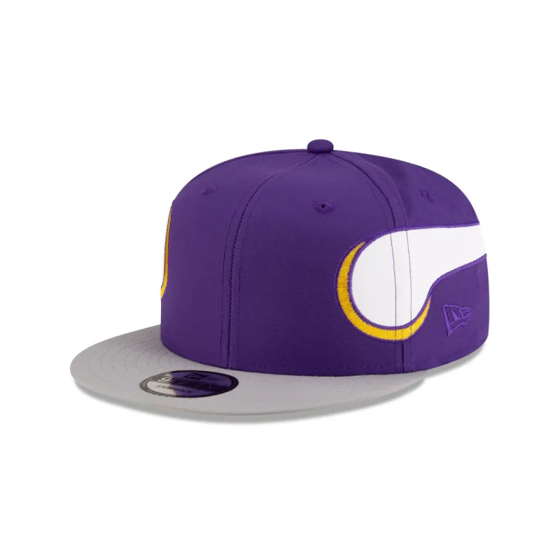 Minnesota Vikings Historic Helmet Pack 9FIFTY Snapback Hat sold by New Era