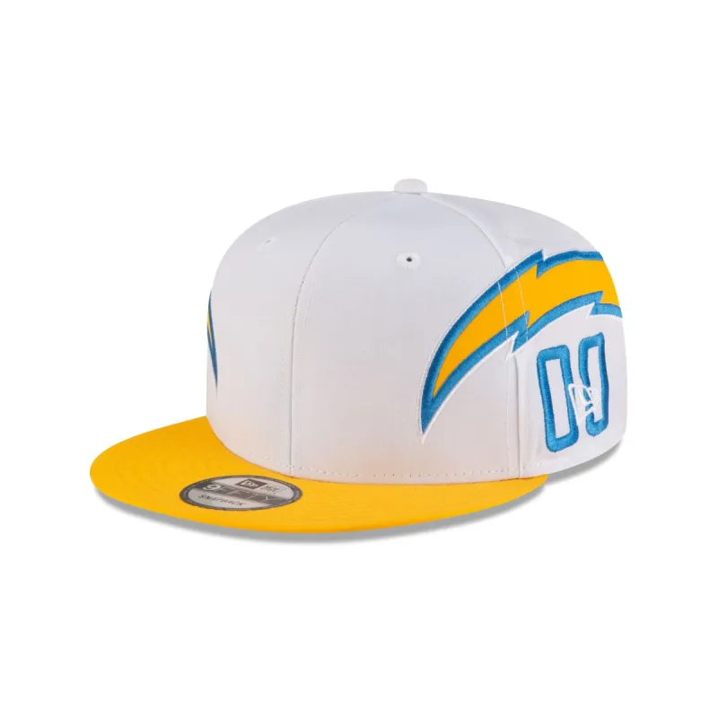 Los Angeles Chargers Helmet Pack 9FIFTY Snapback Hat sold by New Era