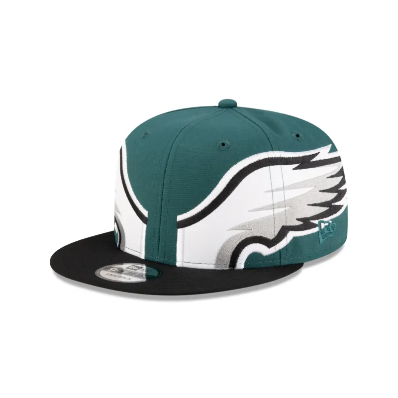 Philadelphia Eagles Helmet Pack 9FIFTY Snapback Hat sold by New Era