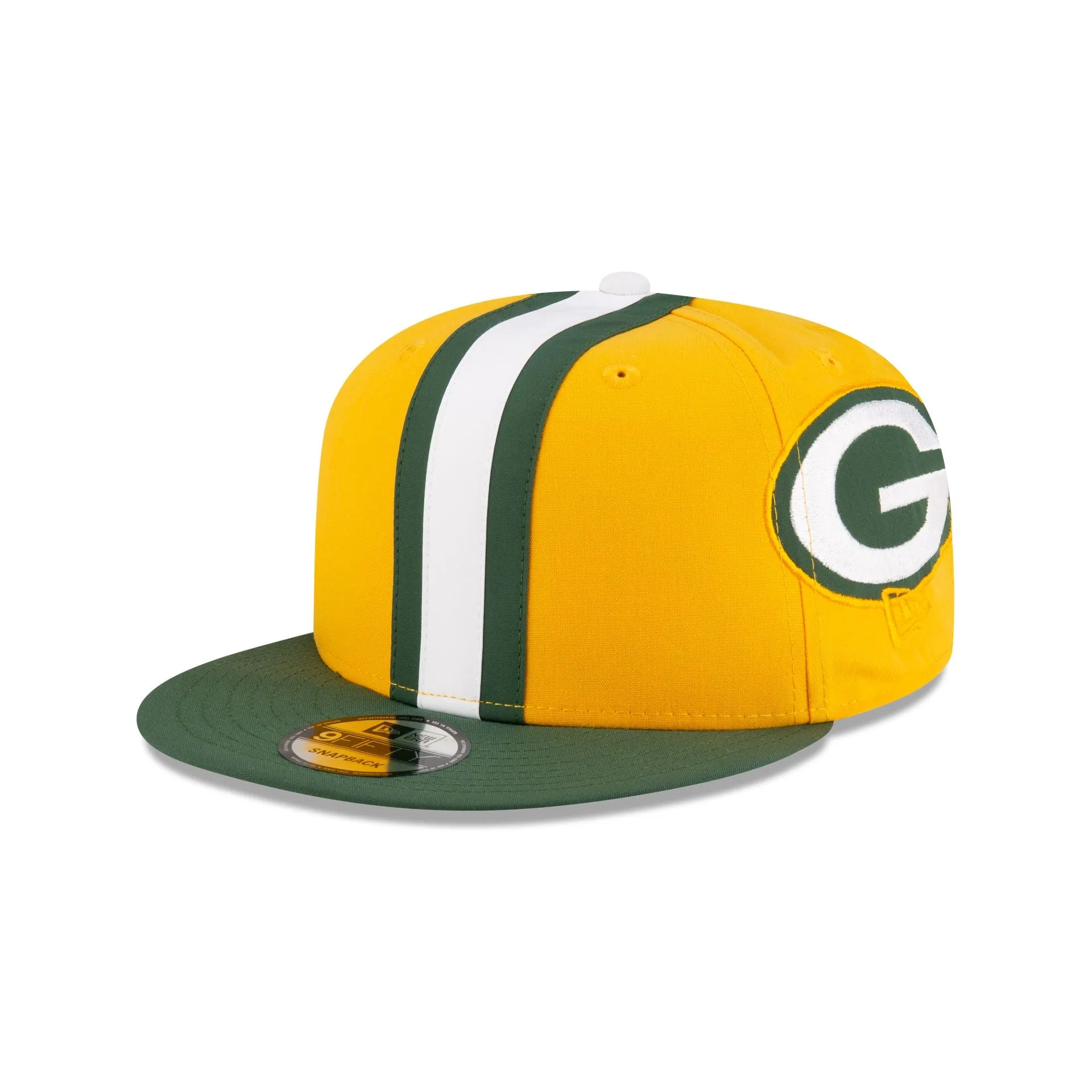 Green Bay Packers Helmet Pack 9FIFTY Snapback Hat sold by New Era