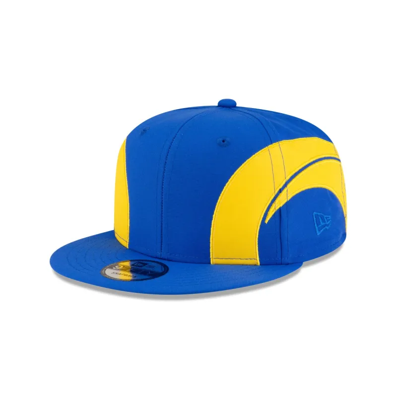 Los Angeles Rams Helmet Pack 9FIFTY Snapback Hat sold by New Era