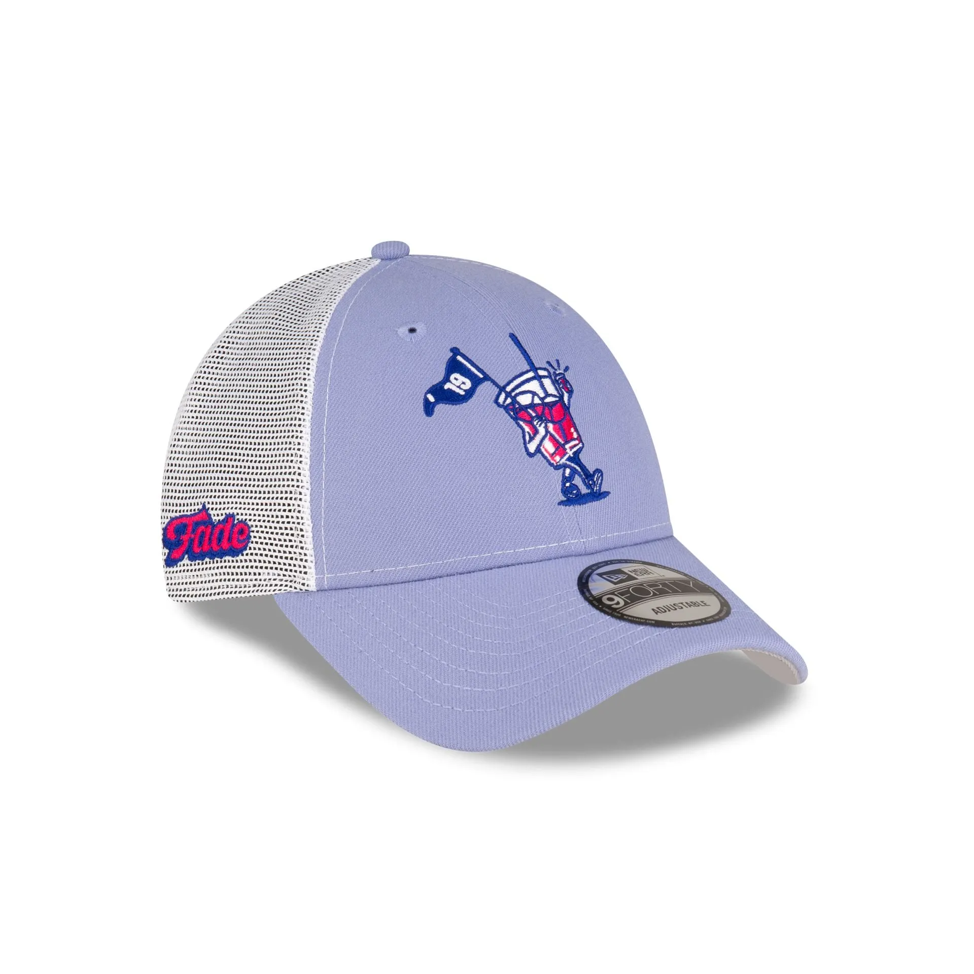 Fade Golf Purple 9FORTY A-Frame Snapback Hat sold by New Era