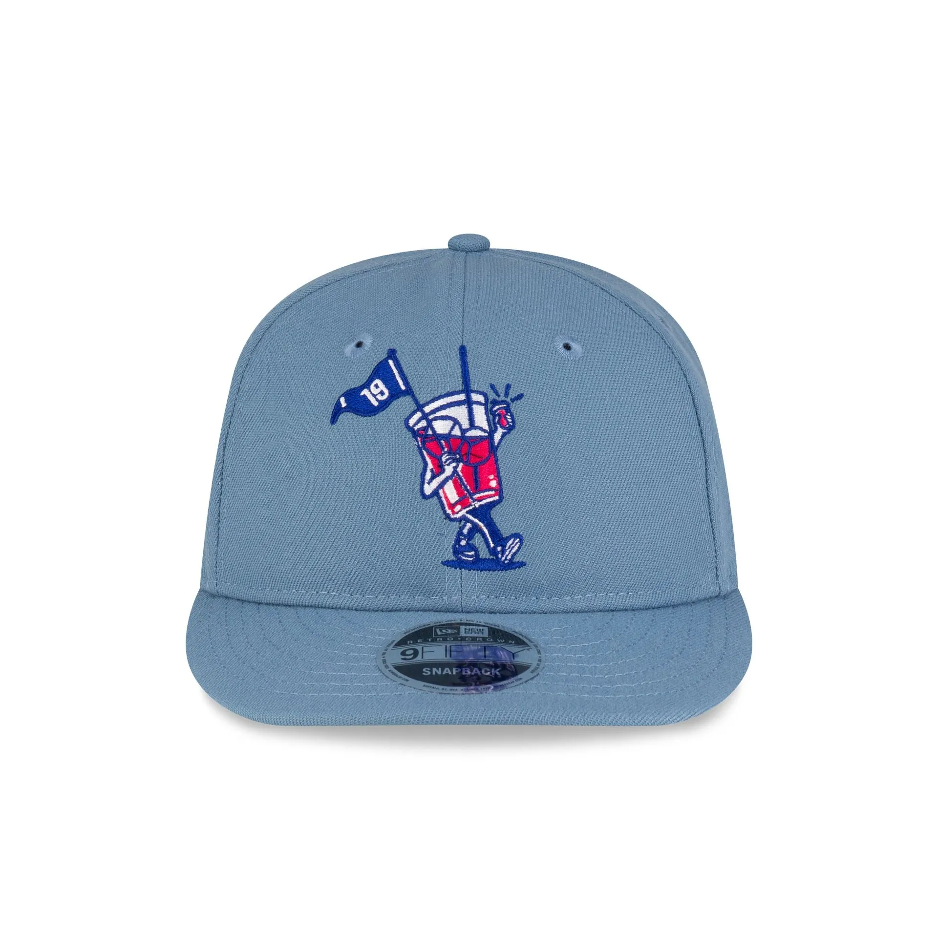Fade Golf Blue Retro Crown 9FIFTY Snapback Hat sold by New Era product image thumbnail 2