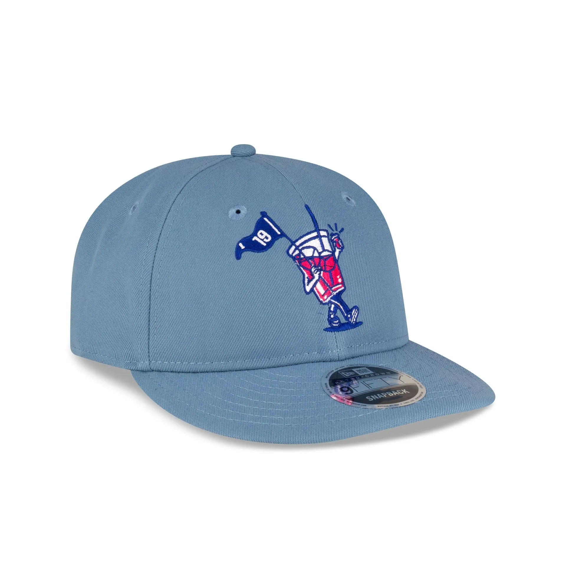 Fade Golf Blue Retro Crown 9FIFTY Snapback Hat sold by New Era product image thumbnail 3