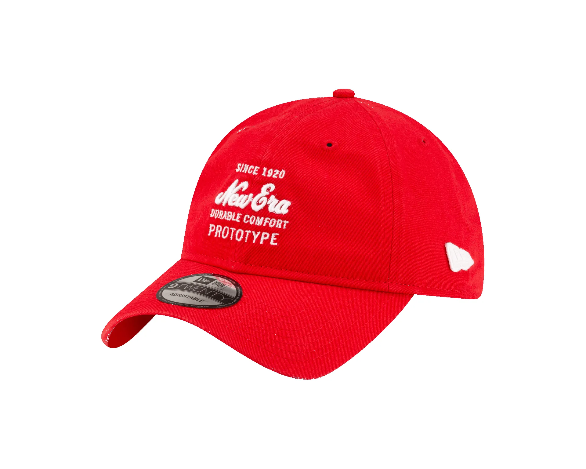 Brand New Era Prototype Front Door Red 9TWENTY Adjustable Hat sold by New Era