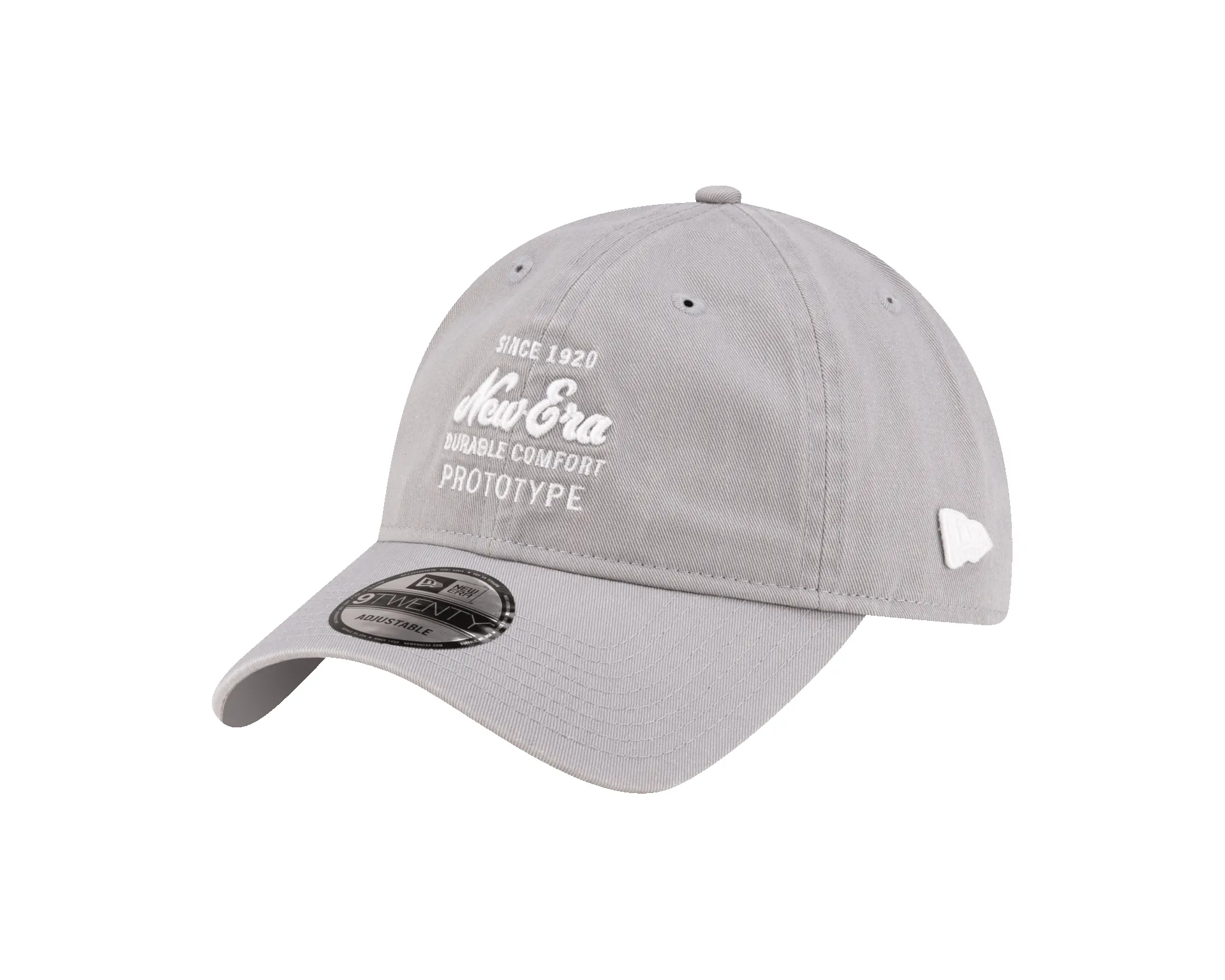 Brand New Era Prototype Gray 9TWENTY Adjustable Hat sold by New Era