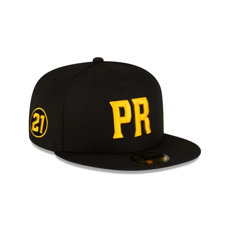Puerto Rico Black 59FIFTY Fitted Hat sold by New Era