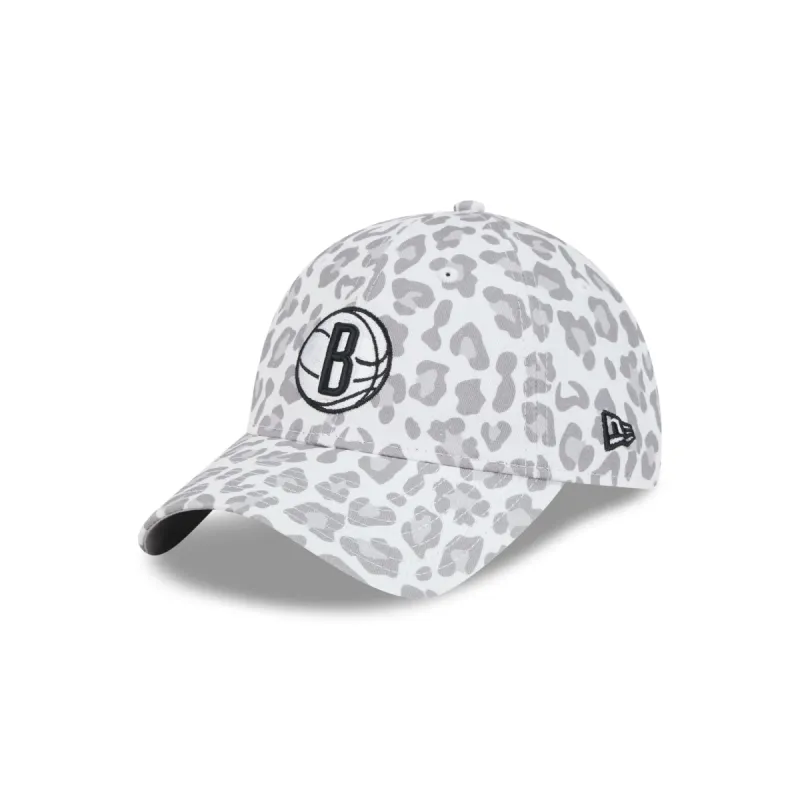 Brooklyn Nets Active Animal Print Women's 9TWENTY Adjustable Hat sold by New Era