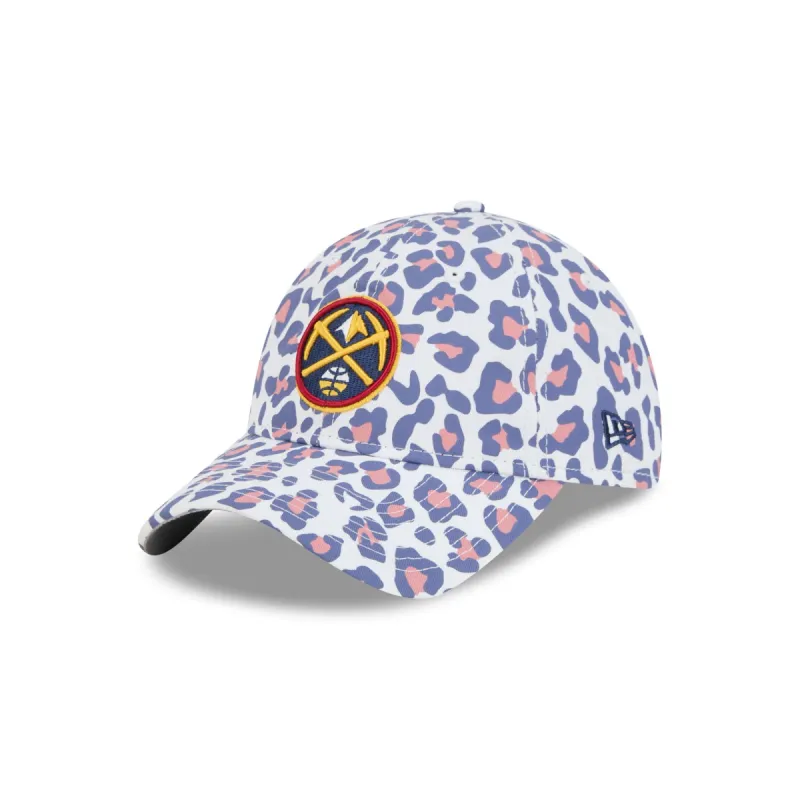 Denver Nuggets Active Animal Print Women's 9TWENTY Adjustable Hat sold by New Era