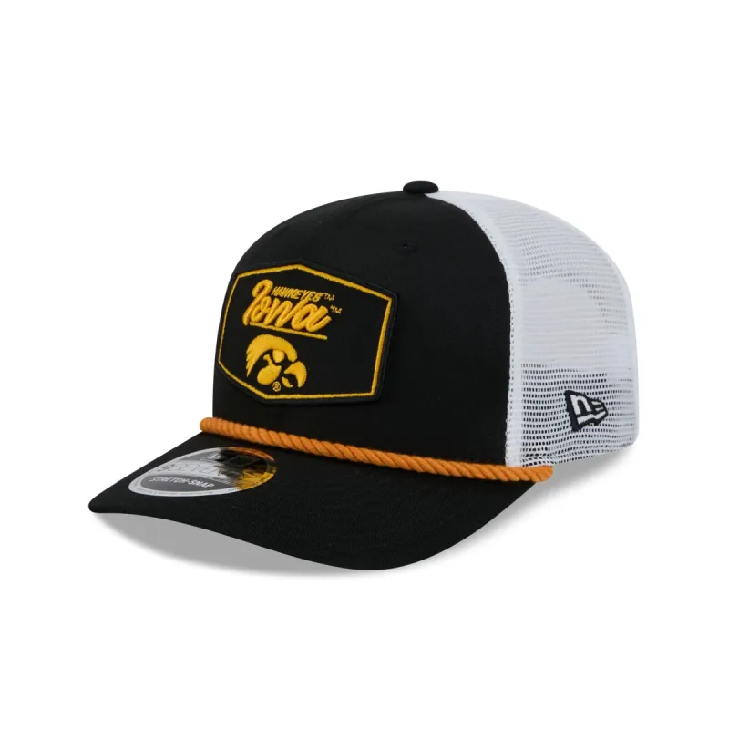 Iowa Hawkeyes Patch 9SEVENTY Trucker Hat sold by New Era