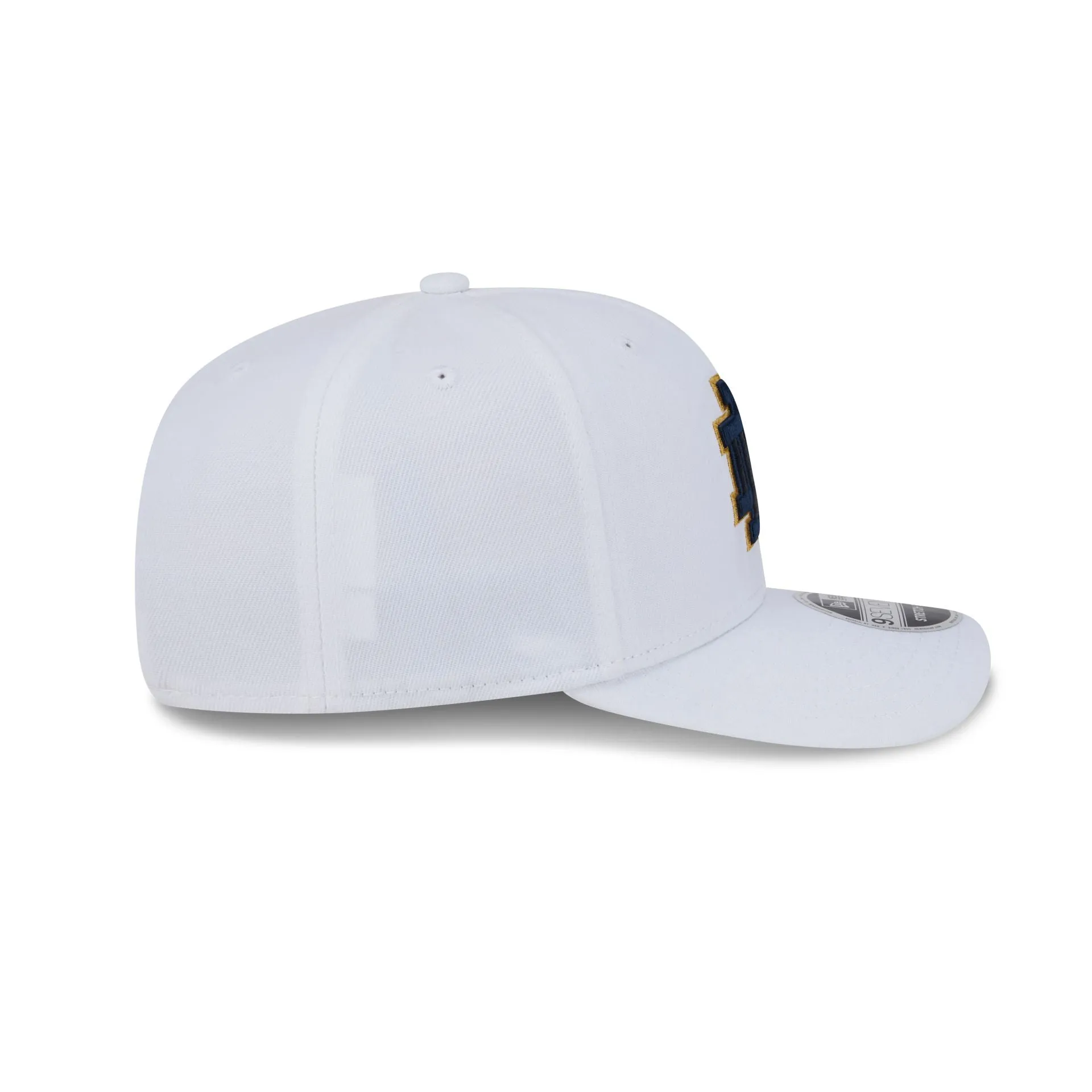 Notre Dame Fighting Irish White 9SEVENTY Stretch-Snap Hat sold by New Era product image thumbnail 5