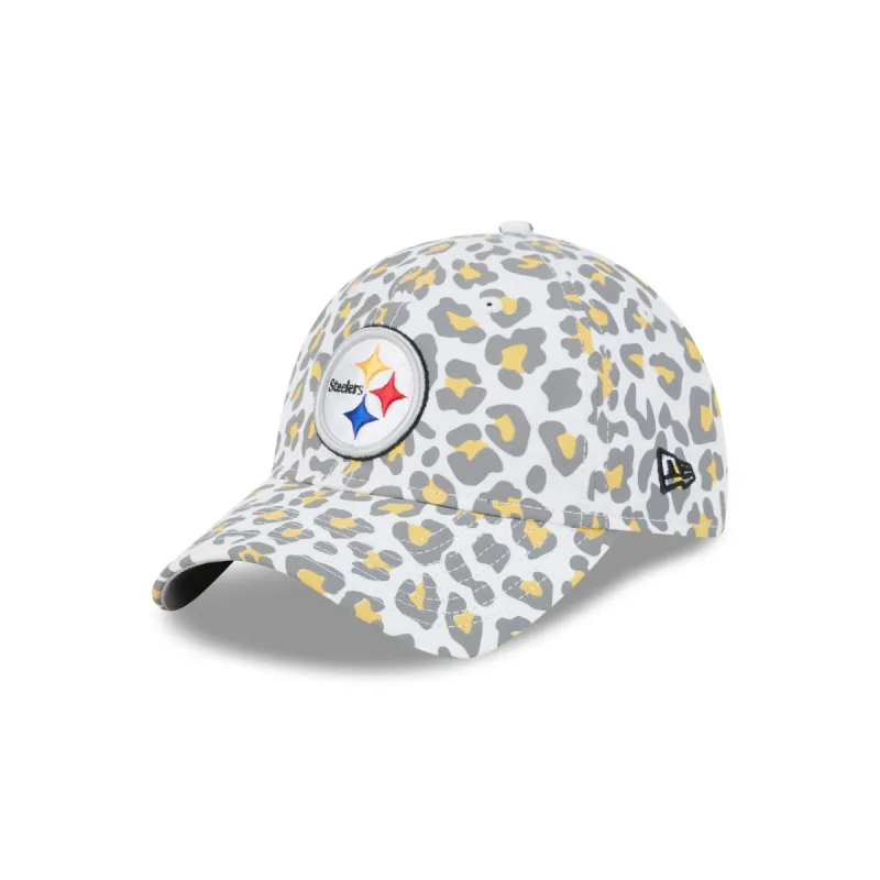 Pittsburgh Steelers Active Animal Print Women's 9TWENTY Adjustable Hat sold by New Era