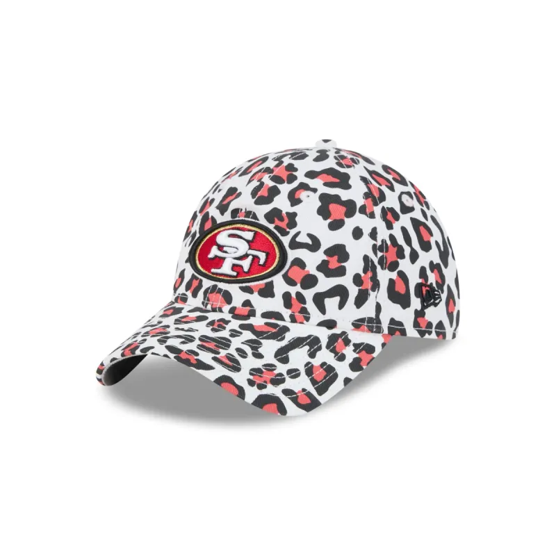 San Francisco 49ers Active Animal Print Women's 9TWENTY Adjustable Hat sold by New Era