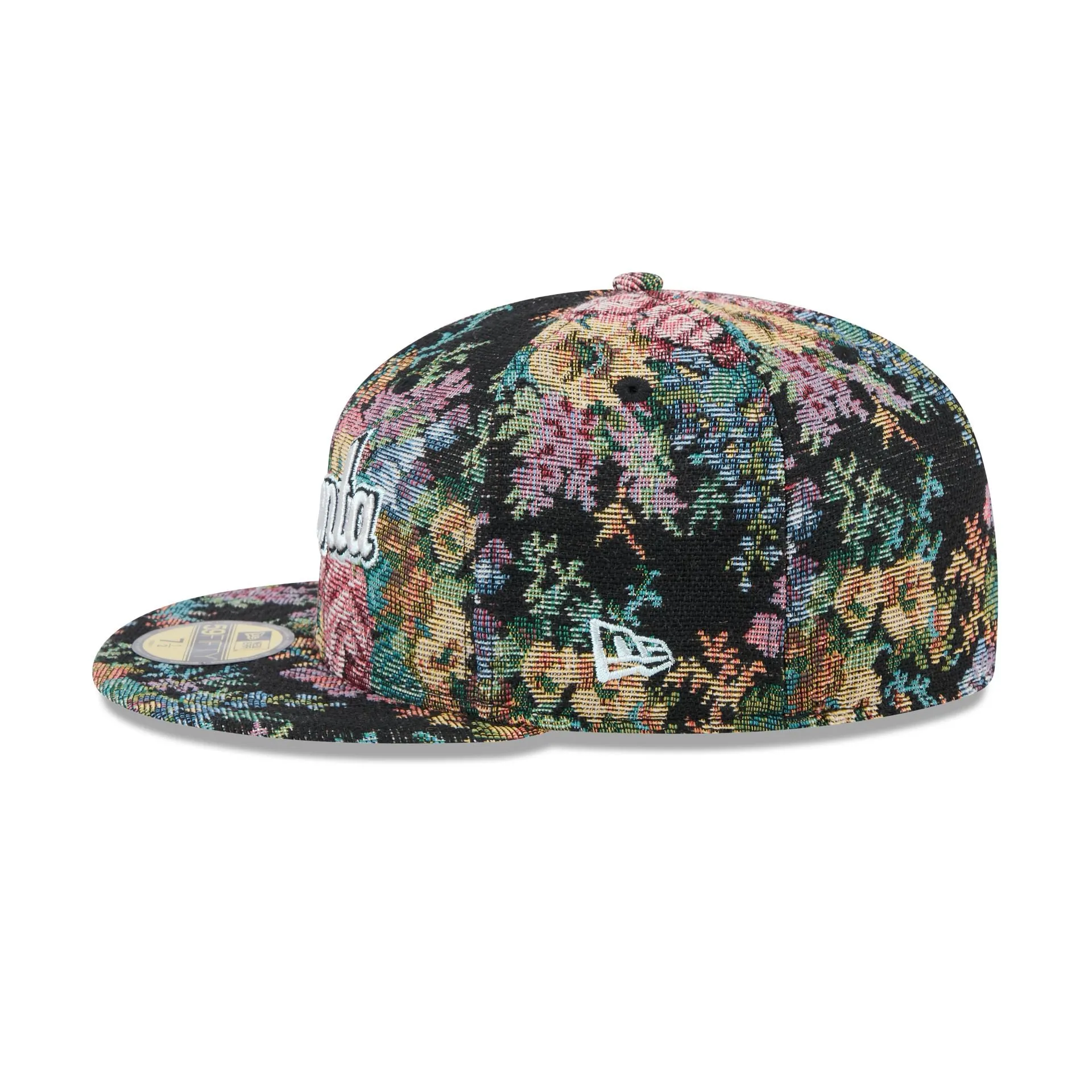 Atlanta Braves Jacquard Pattern 59FIFTY Fitted Hat sold by New Era product image thumbnail 4