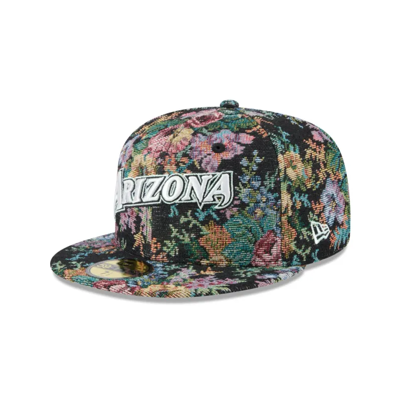 Arizona Diamondbacks Jacquard Pattern 59FIFTY Fitted Hat sold by New Era