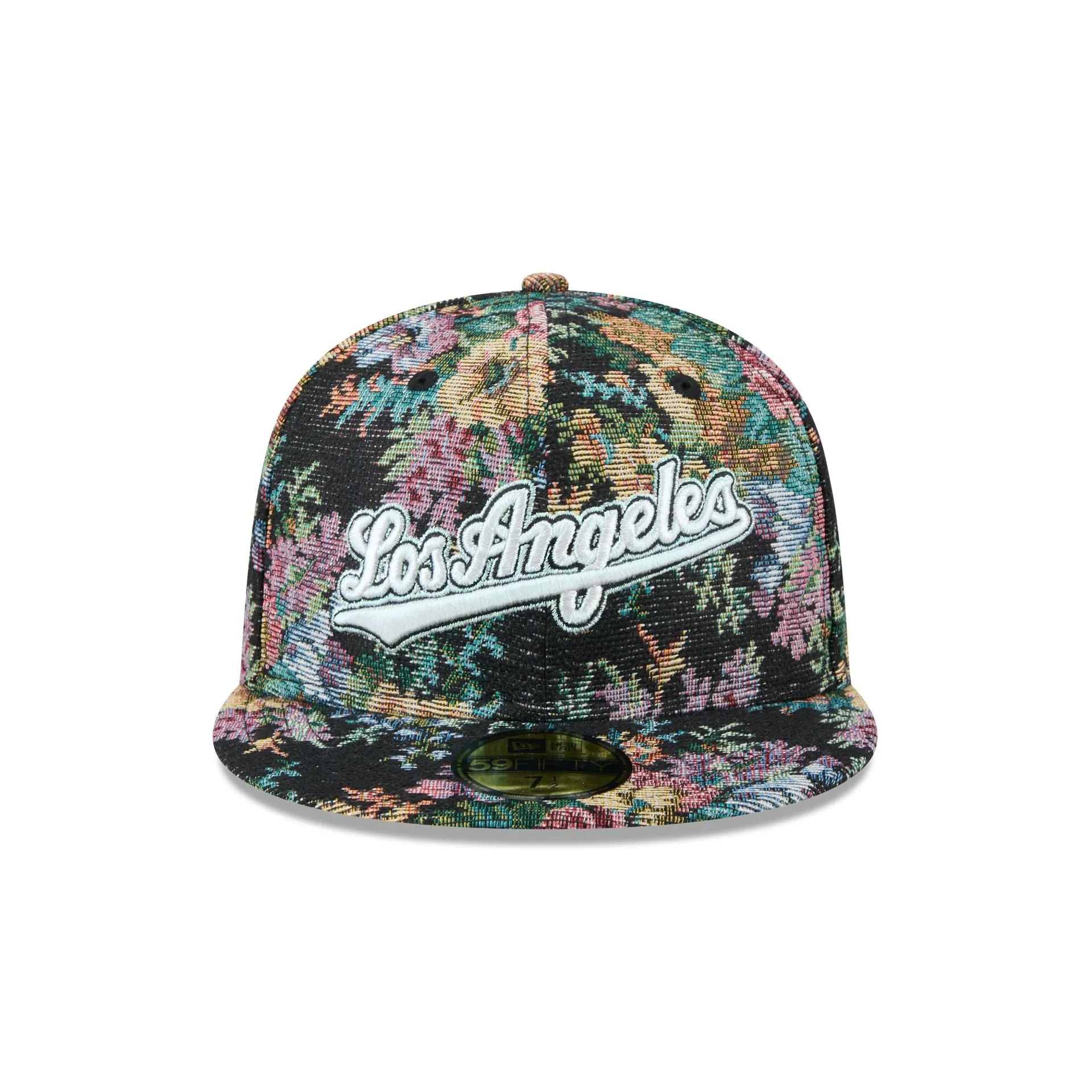 Los Angeles Dodgers Jacquard Pattern 59FIFTY Fitted Hat sold by New Era product image thumbnail 2