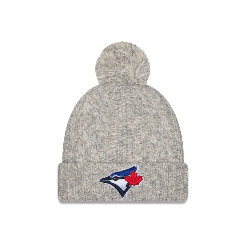 Toronto Blue Jays Shimmer Pom Knit Hat sold by New Era