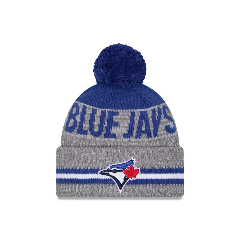 Toronto Blue Jays Runner Pom Knit Hat sold by New Era