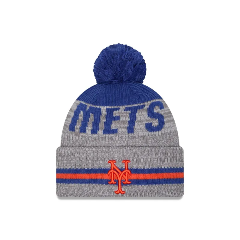 New York Mets Runner Pom Knit Hat sold by New Era