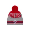 Philadelphia Phillies Runner Pom Knit Hat sold by New Era