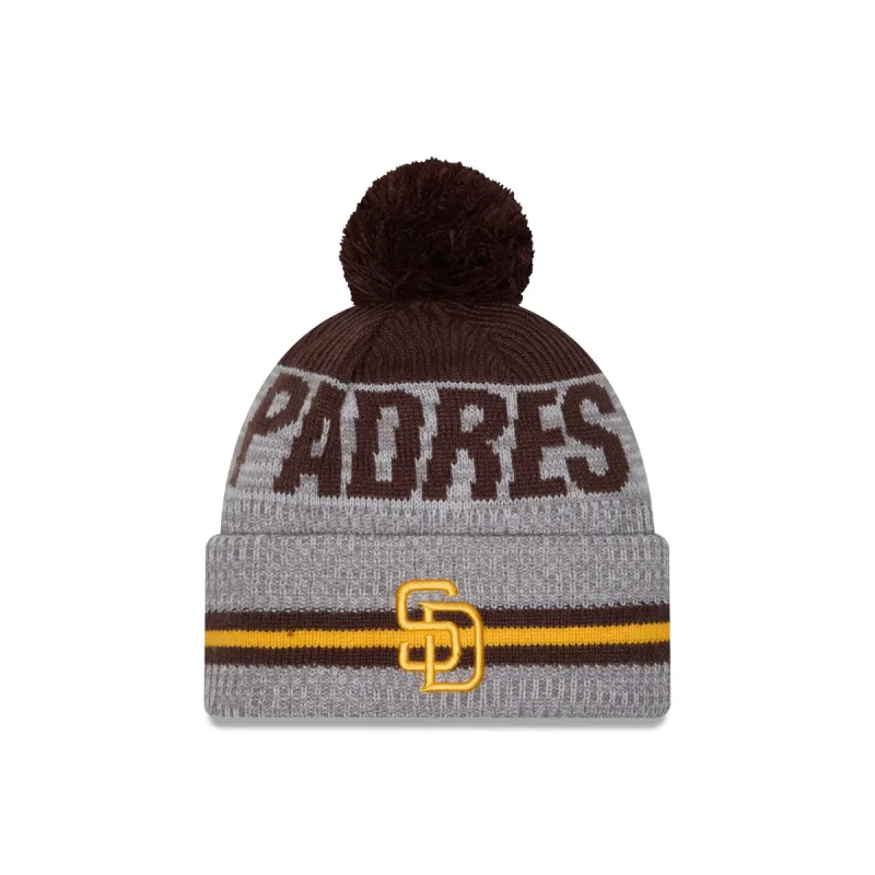 San Diego Padres Runner Pom Knit Hat sold by New Era