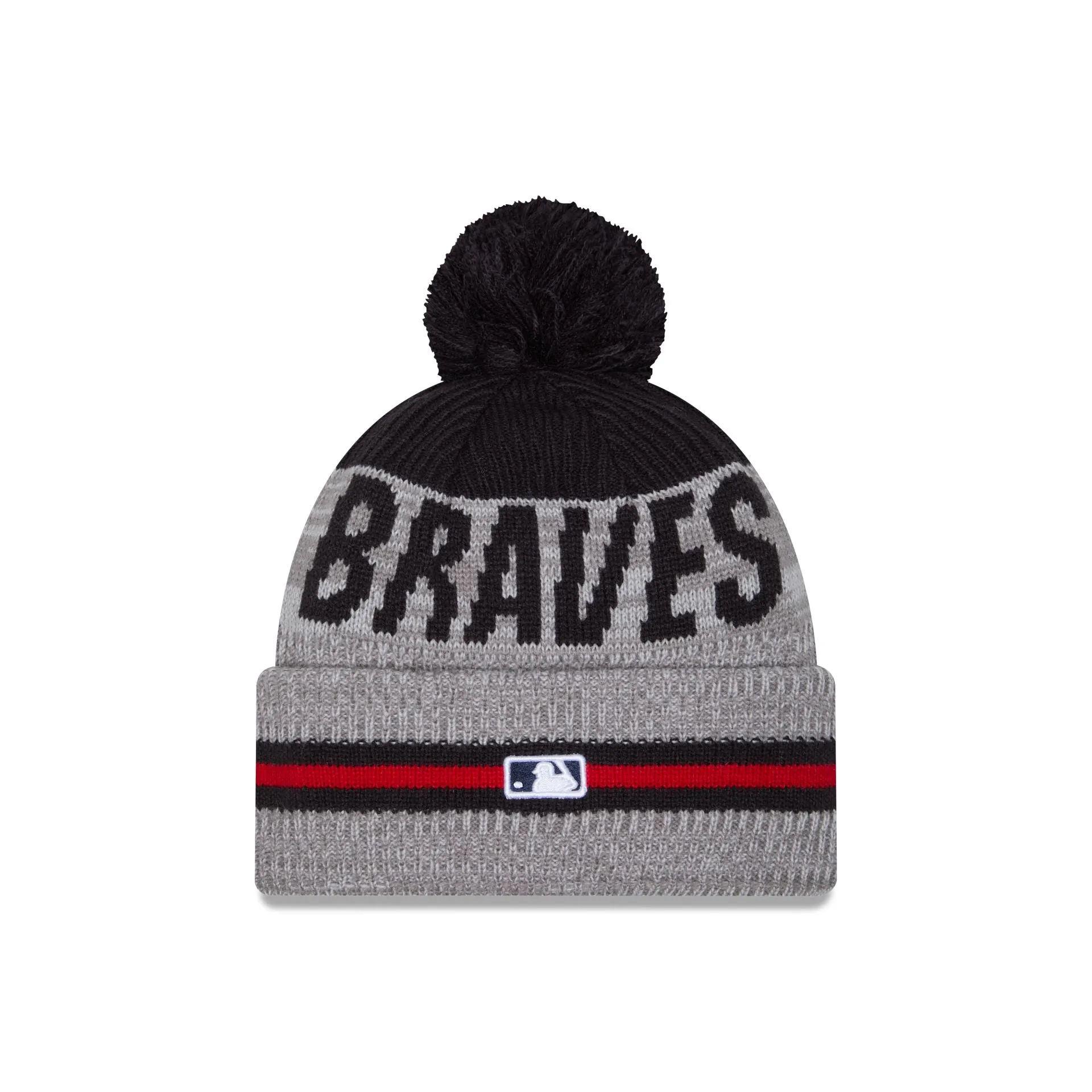 Atlanta Braves Runner Pom Knit Hat sold by New Era product image thumbnail 2
