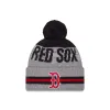 Boston Red Sox Runner Pom Knit Hat sold by New Era
