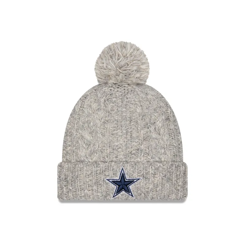 Dallas Cowboys Shimmer Pom Knit Hat sold by New Era