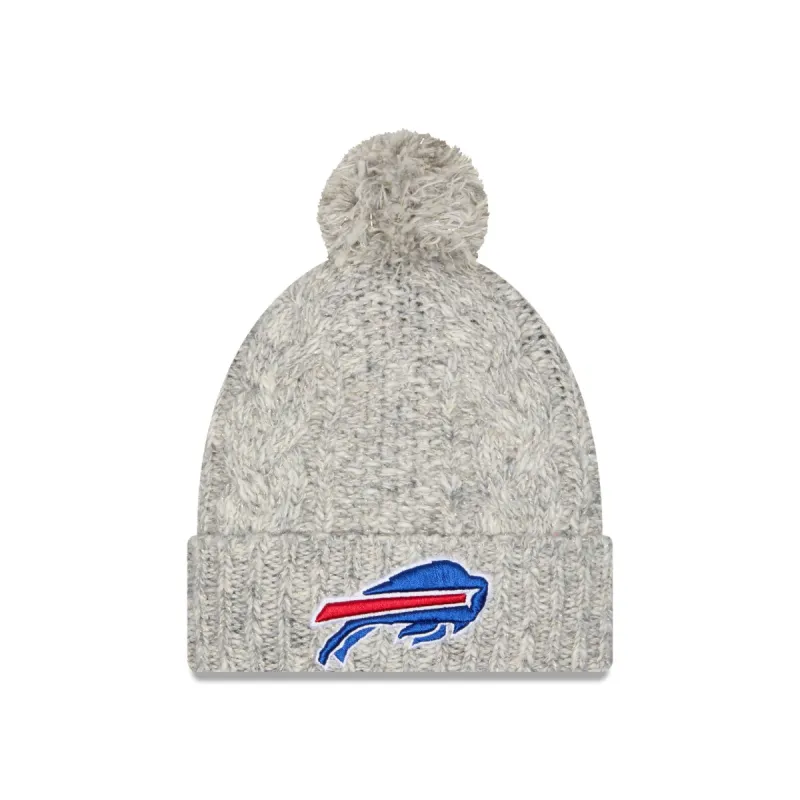 Buffalo Bills Shimmer Pom Knit Hat sold by New Era