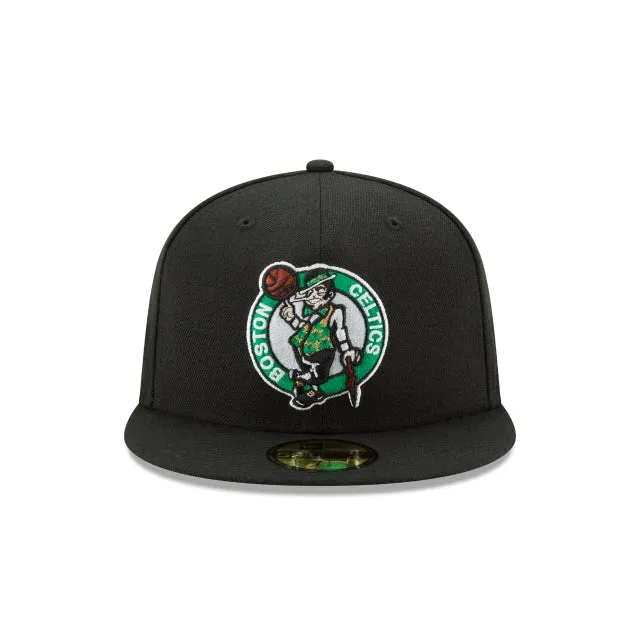 Boston Celtics Team Color Black 59FIFTY Fitted Hat sold by New Era product image thumbnail 2