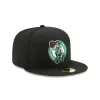 Boston Celtics Team Color Black 59FIFTY Fitted Hat sold by New Era