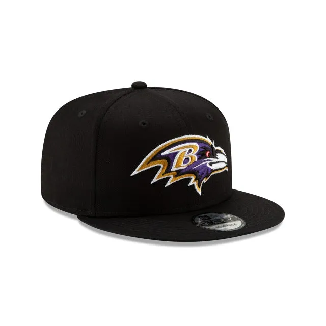 Baltimore Ravens Black 9FIFTY Snapback Hat sold by New Era product image thumbnail 3