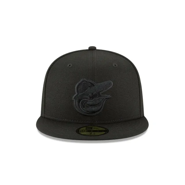 Baltimore Orioles Blackout Basic 59FIFTY Fitted Hat sold by New Era product image thumbnail 2