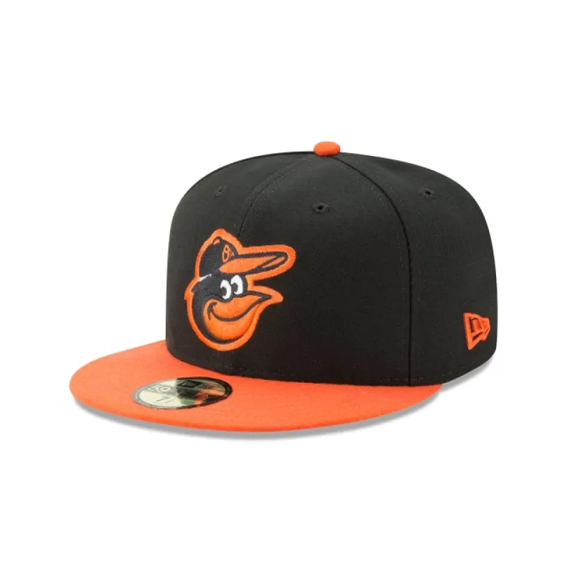 Baltimore Orioles Authentic Collection Road 59FIFTY Fitted Hat sold by New Era